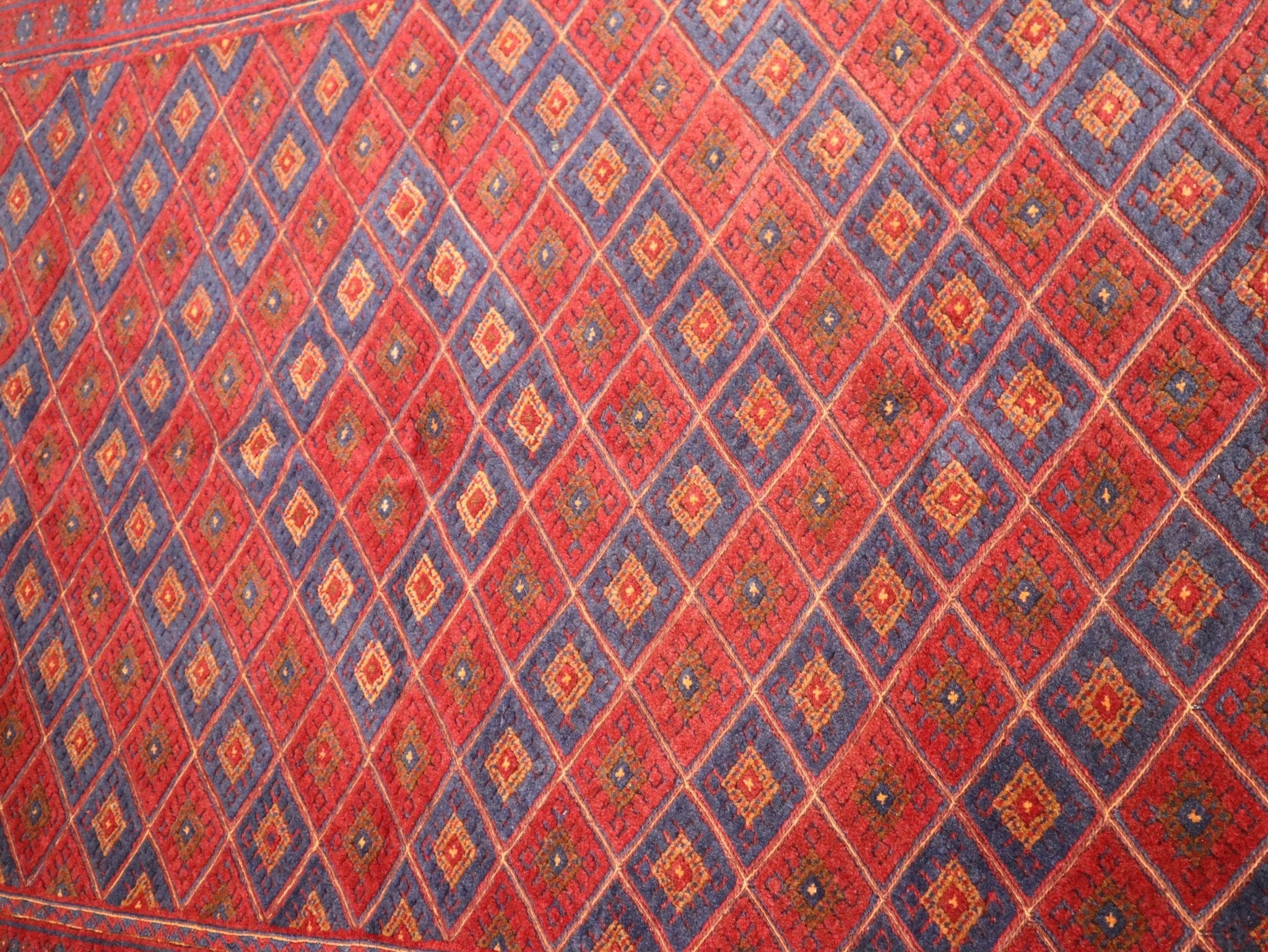 Afghan Gazak Handwoven Wool Kilim (156 × 200 cm - 5.1 × 6.6 ft) - RojKilim