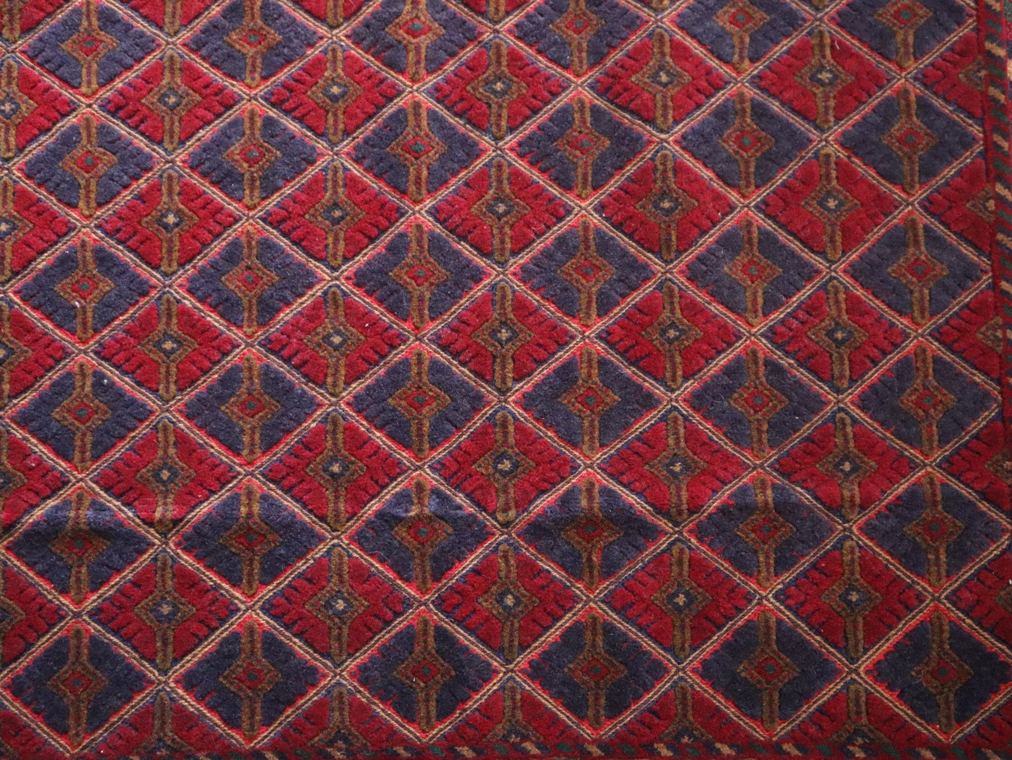 Afghan Khal Mohammadi Handwoven Wool Rug (156 × 200 cm - 5.1 × 6.6 ft) - RojKilim