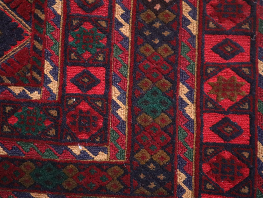 Afghan Khal Mohammadi Handwoven Wool Rug (156 × 200 cm - 5.1 × 6.6 ft) - RojKilim