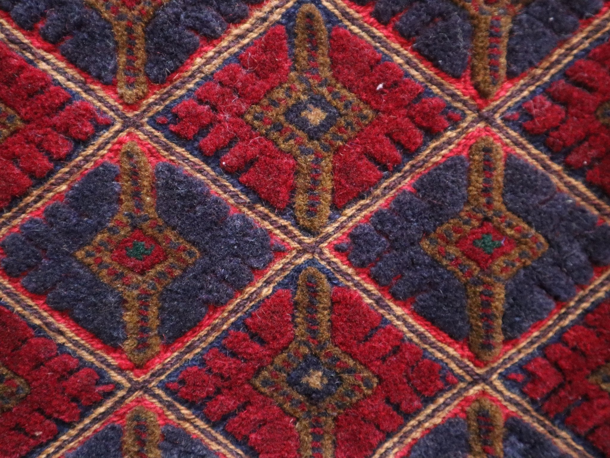 Afghan Khal Mohammadi Handwoven Wool Rug (156 × 200 cm - 5.1 × 6.6 ft) - RojKilim
