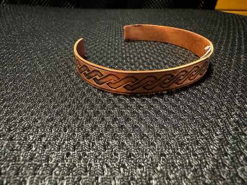 Handmade Copper Cuff Bracelets – Decorative Designs - RojKilim