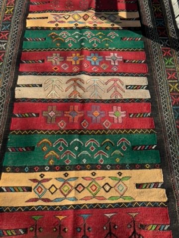 Kochan Kilim Rug – 125 × 199 cm (49 × 78 in / 4.1 × 6.5 ft) - RojKilim