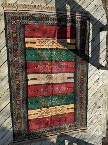 Kochan Kilim Rug – 125 × 199 cm (49 × 78 in / 4.1 × 6.5 ft) - RojKilim