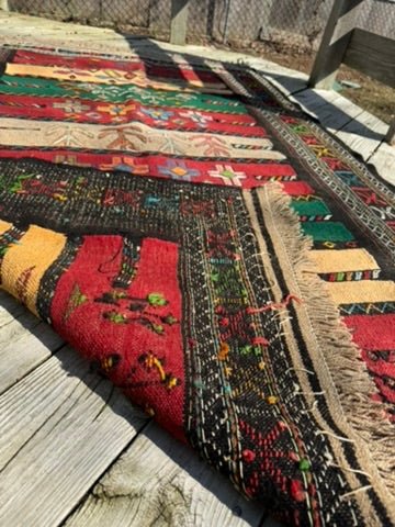 Kochan Kilim Rug – 125 × 199 cm (49 × 78 in / 4.1 × 6.5 ft) - RojKilim
