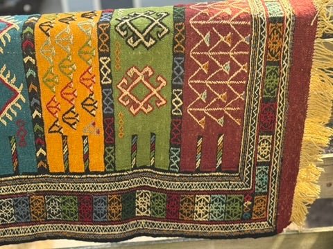 Kochan Kurdish Kilim Rug – 128 × 195 cm (50 × 77 in / 4.2 × 6.4 ft) - RojKilim