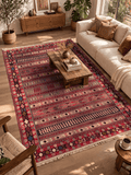 Rahrah Kilim Rug – 126 × 203 cm (4.1 × 6.7 ft) - RojKilim
