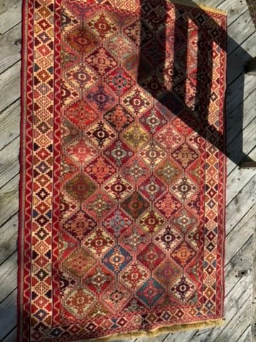 Sumac Kilim Rug – 123 × 203 cm (4.0 × 6.7 ft) - RojKilim