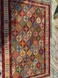 Sumac Kilim Rug – 125 × 207 cm (49 × 81.5 in / 4.1 × 6.8 ft) - RojKilim