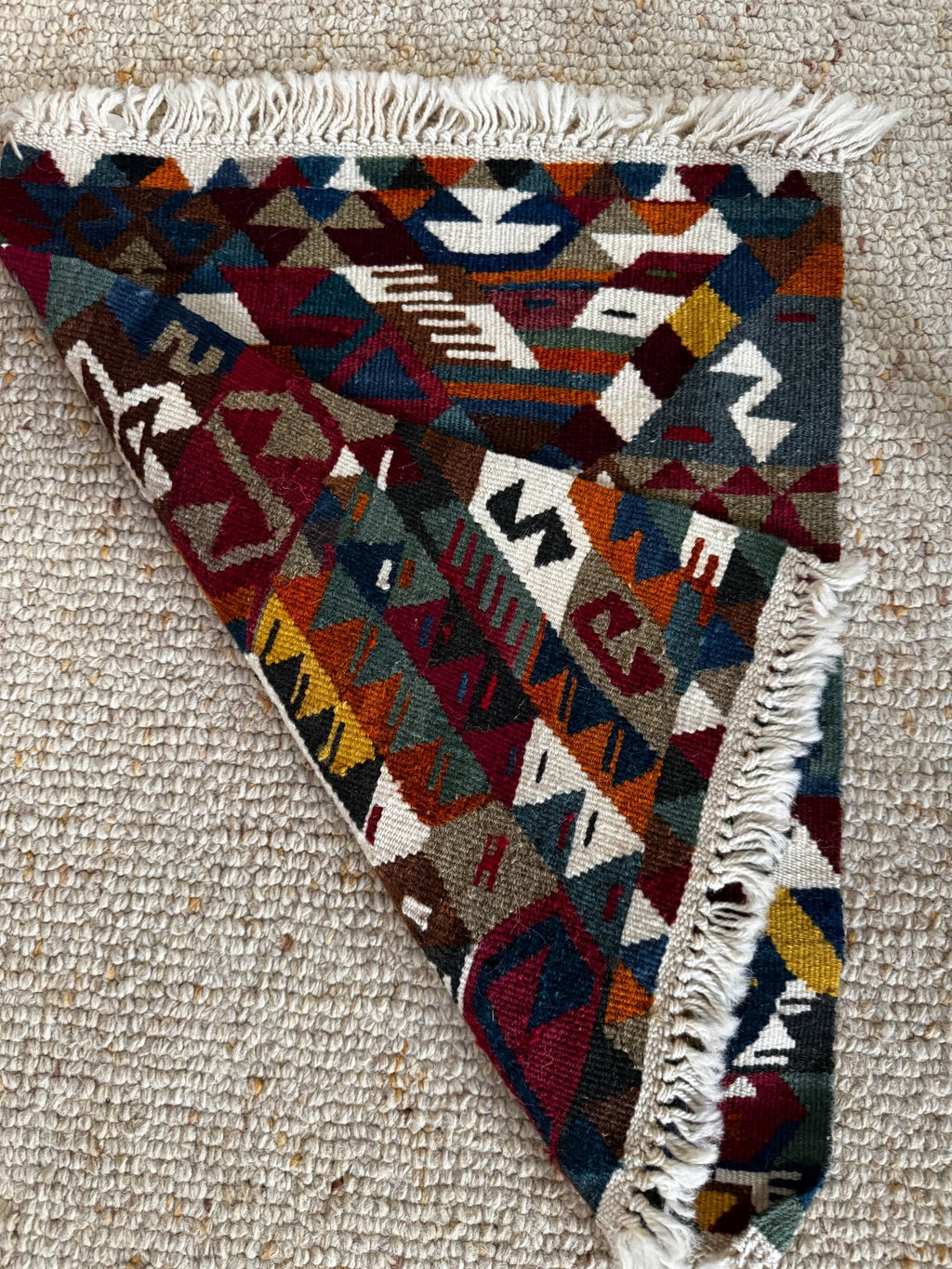 Van & Hakkari Kilim – 41 × 58 cm (16 × 23 in) - RojKilim