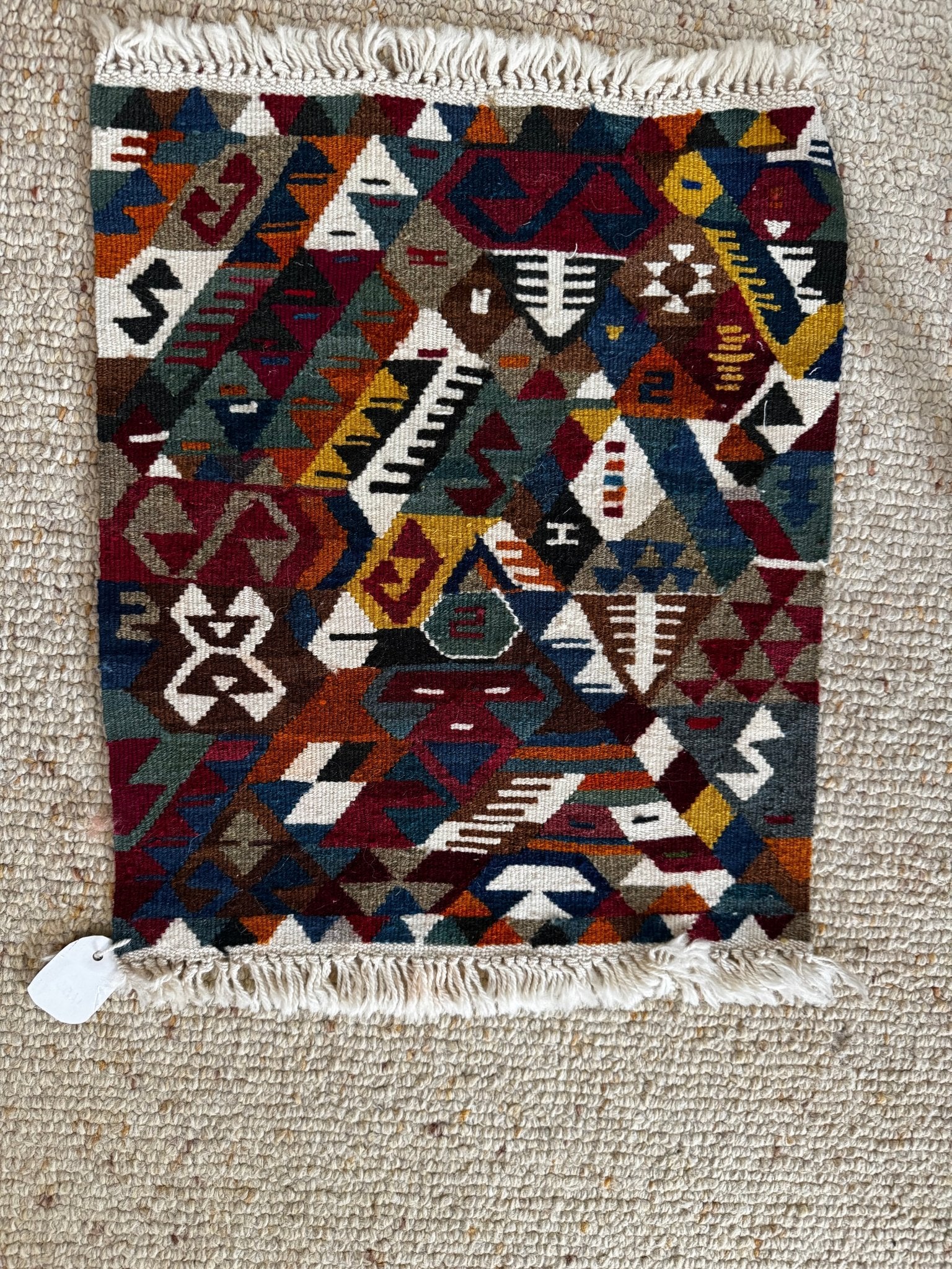 Van & Hakkari Kilim – 41 × 58 cm (16 × 23 in) - RojKilim
