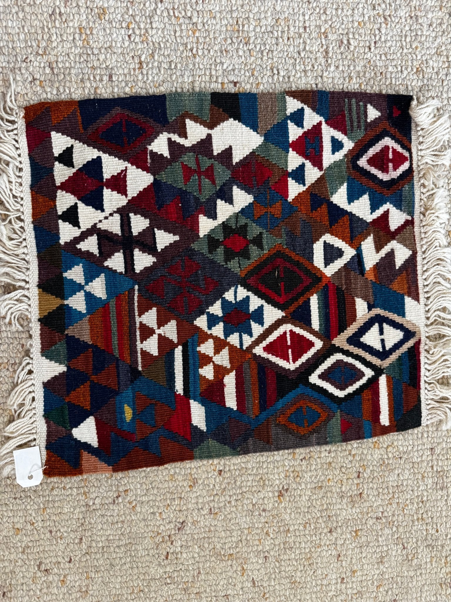 Van & Hakkari Kilim – 46 × 56 cm (18 × 22 in) - RojKilim