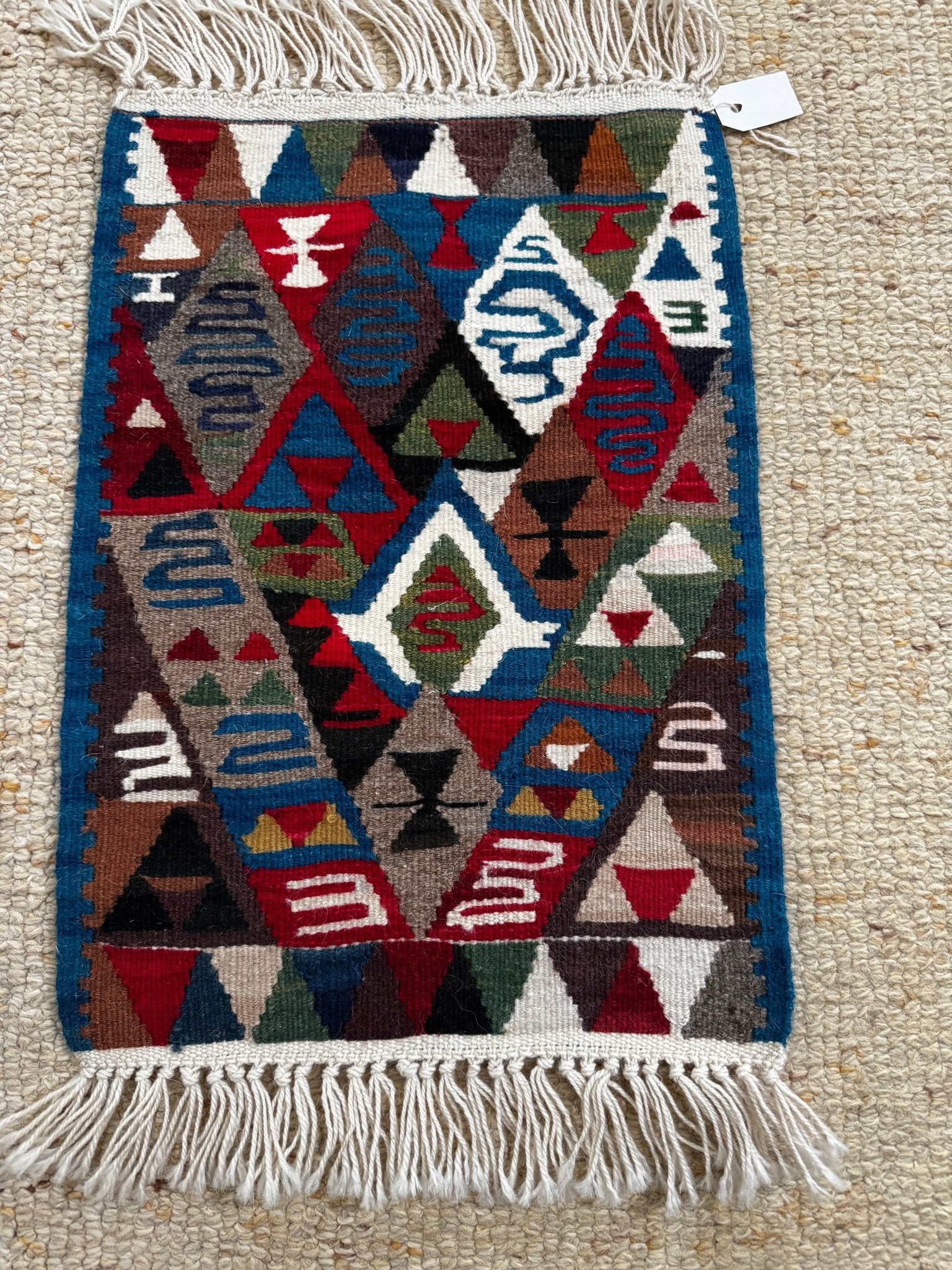 Van & Hakkari Kilim – 61 × 36 cm (24 × 14 in) - RojKilim