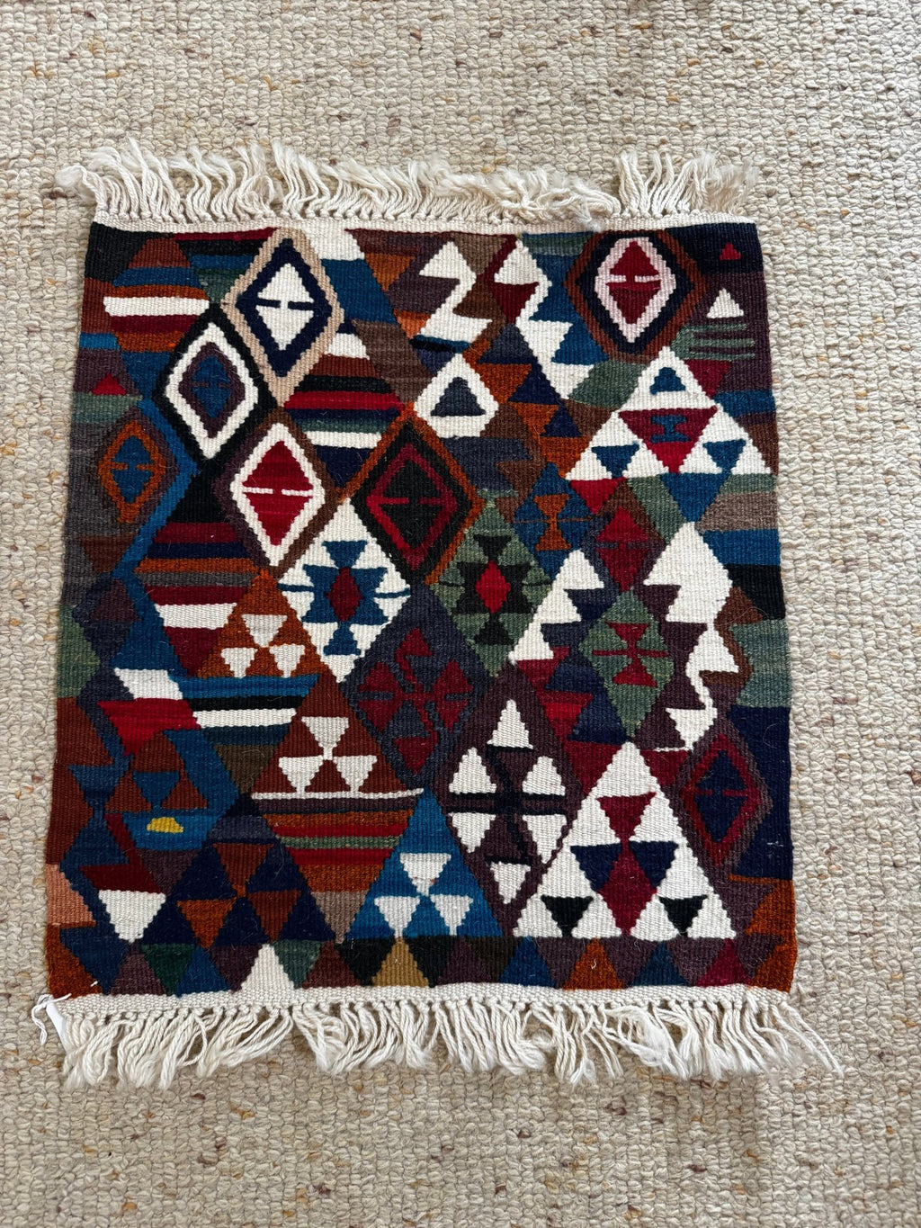 Van & Hakkari Kilim – 61 × 36 cm (24 × 14 in) - RojKilim