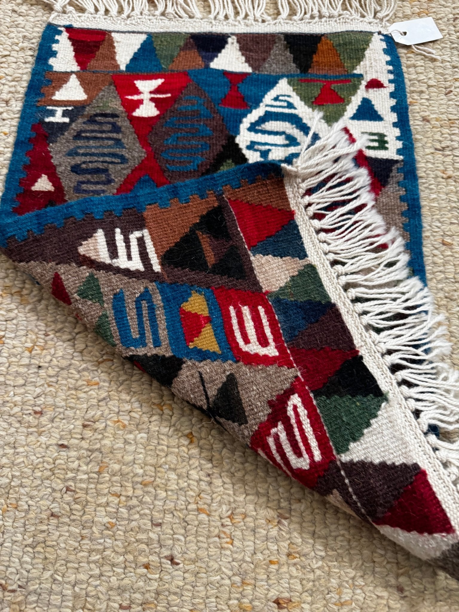 Van & Hakkari Kilim – 61 × 36 cm (24 × 14 in) - RojKilim