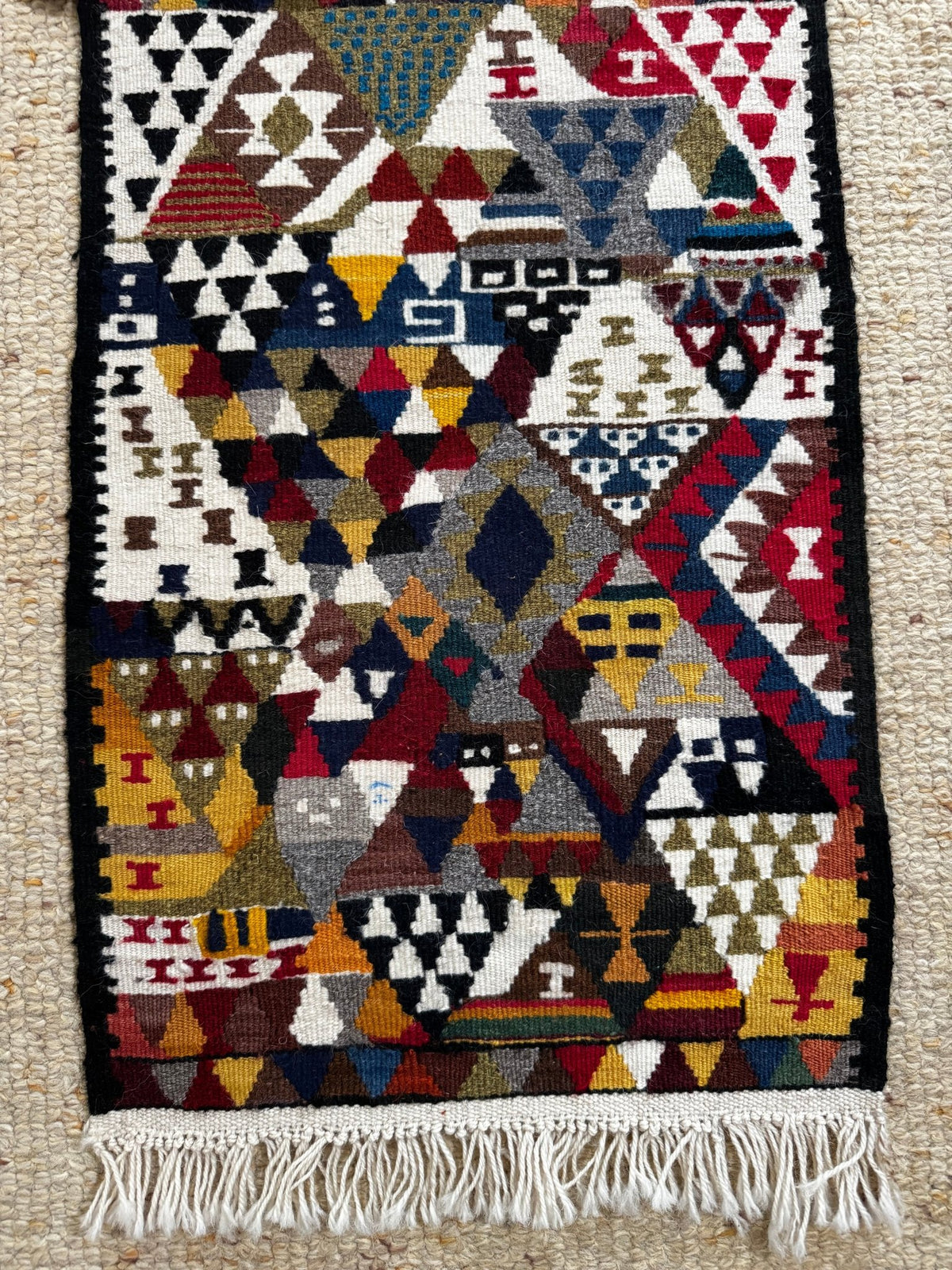 Van & Hakkari Kilim – 66 × 38 cm (26 × 15 in) - RojKilim