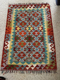 Van & Hakkari Kilim – 86 × 132 cm (34 × 52 in) - RojKilim
