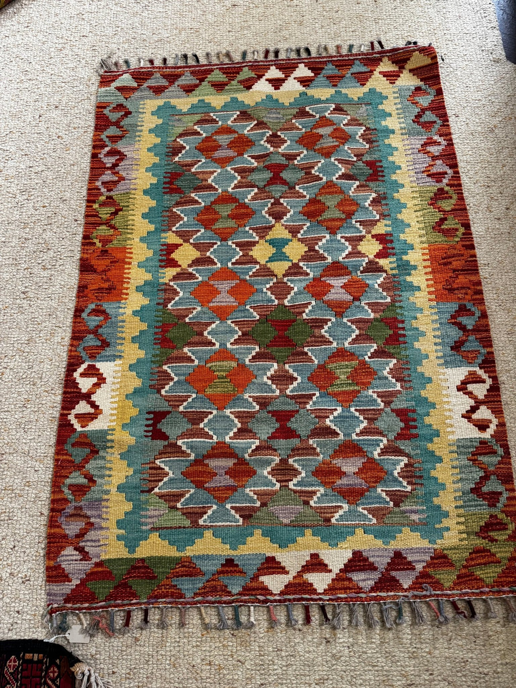 Van & Hakkari Kilim – 86 × 132 cm (34 × 52 in) - RojKilim