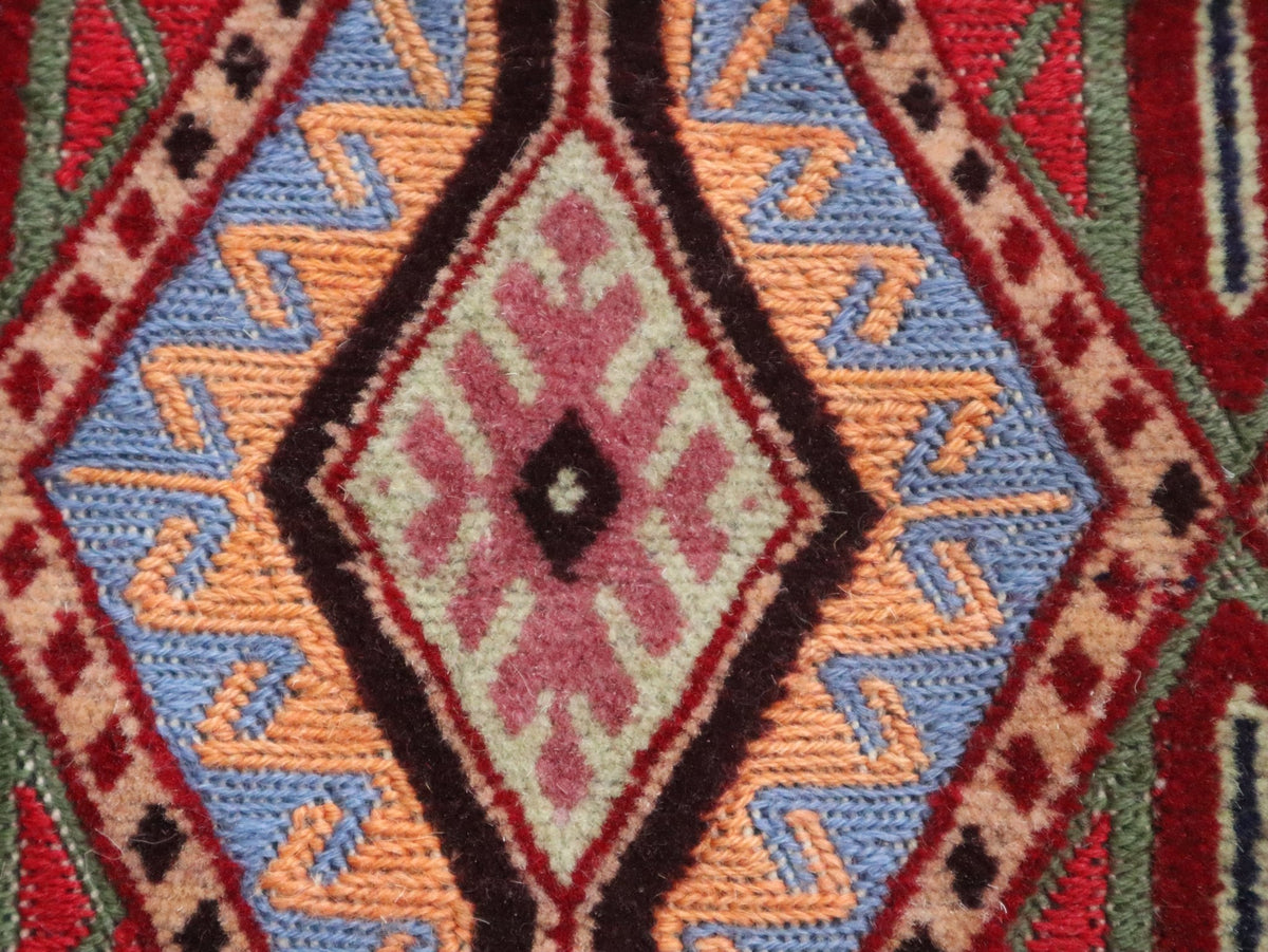 Afghan Mashwani Kilim – full view from above